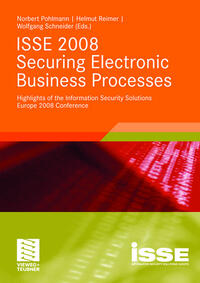 Vorderes Coverbild ISSE 2008 Securing Electronic Business Processes