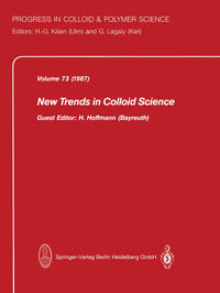 Vorderes Coverbild New Trends in Colloid Science