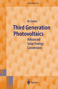Vorderes Coverbild Third Generation Photovoltaics