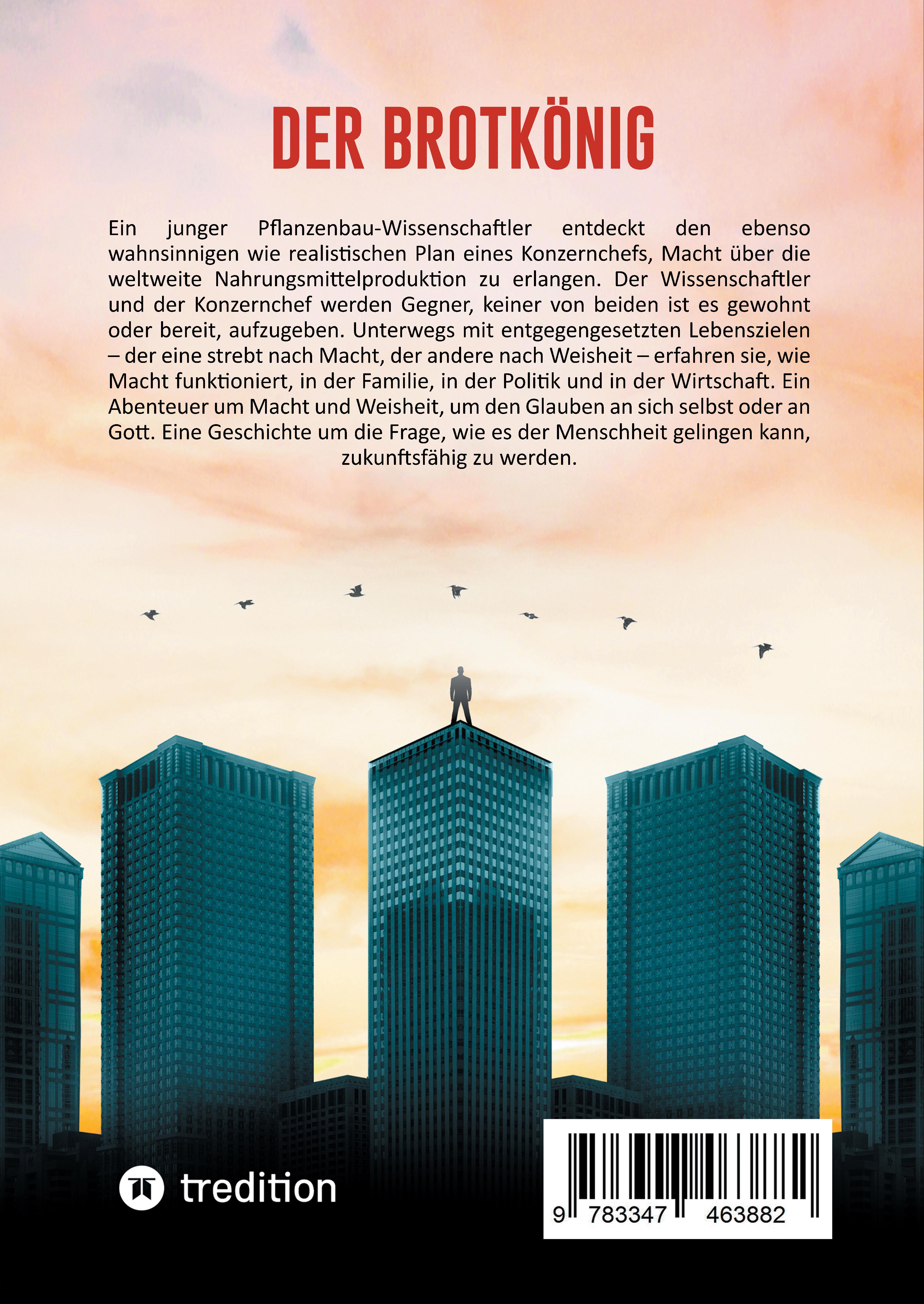 Rückseitencover Der Brotkönig