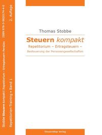 Vorderes Coverbild Steuern kompakt Repetitorium – Ertragsteuern – Besteuerung der Personengesellschaften, 2. Auflage, 2021