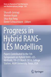 Vorderes Coverbild Progress in Hybrid RANS-LES Modelling