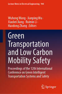 Vorderes Coverbild Green Transportation and Low Carbon Mobility Safety