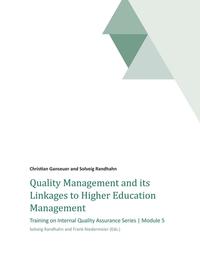 Vorderes Coverbild Quality Management and its Linkages to Higher Education Management