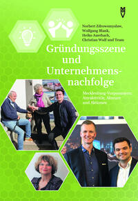 Vorderes Coverbild Gründungsszene und Unternehmensnachfolge