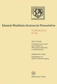 Vorderes Coverbild Praxisnahe Tracerversuche zum Verbleib von Pflanzenschutzwirkstoffen im Agrarökosystem
