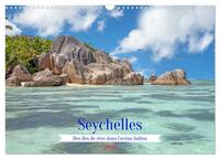 Vorderes Coverbild Seychelles - Des îles de rêve dans l'océan Indien (Calendrier mural 2026 DIN A3 vertical), CALVENDO calendrier mensuel