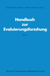 Vorderes Coverbild Handbuch zur Evaluierungsforschung