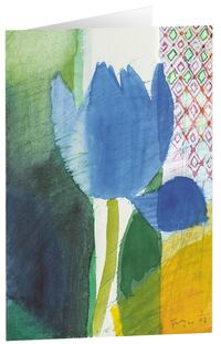Vorderes Coverbild Kunstkarten "Sommertulpe" 5 Stk.