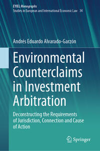 Vorderes Coverbild Environmental Counterclaims in Investment Arbitration