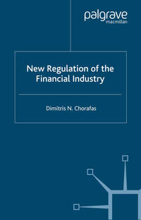 Vorderes Coverbild New Regulation of the Financial Industry
