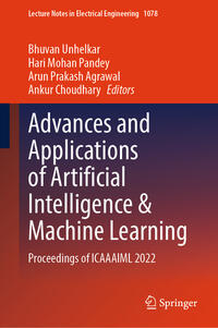 Vorderes Coverbild Advances and Applications of Artificial Intelligence & Machine Learning