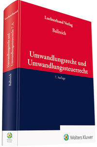 Vorderes Coverbild Umwandlungsrecht und Umwandlungssteuerrecht
