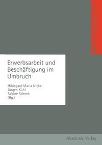Vorderes Coverbild Erwerbsarbeit und Beschäftigung im Umbruch