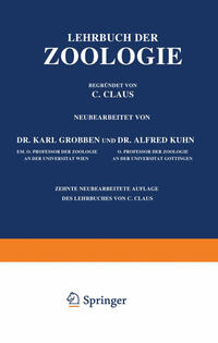 Vorderes Coverbild Lehrbuch der Zoologie