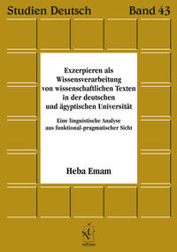 Vorderes Coverbild Exzerpieren als Wissensverarbeitung von wissenschaftlichen Texten in der deutschen und ägyptischen Universität