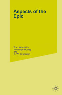Vorderes Coverbild Aspects of the Epic