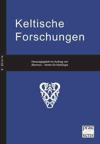 Vorderes Coverbild Keltische Forschungen 6