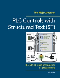 Vorderes Coverbild PLC Controls with Structured Text (ST), V4