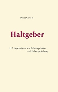 Vorderes Coverbild Haltgeber