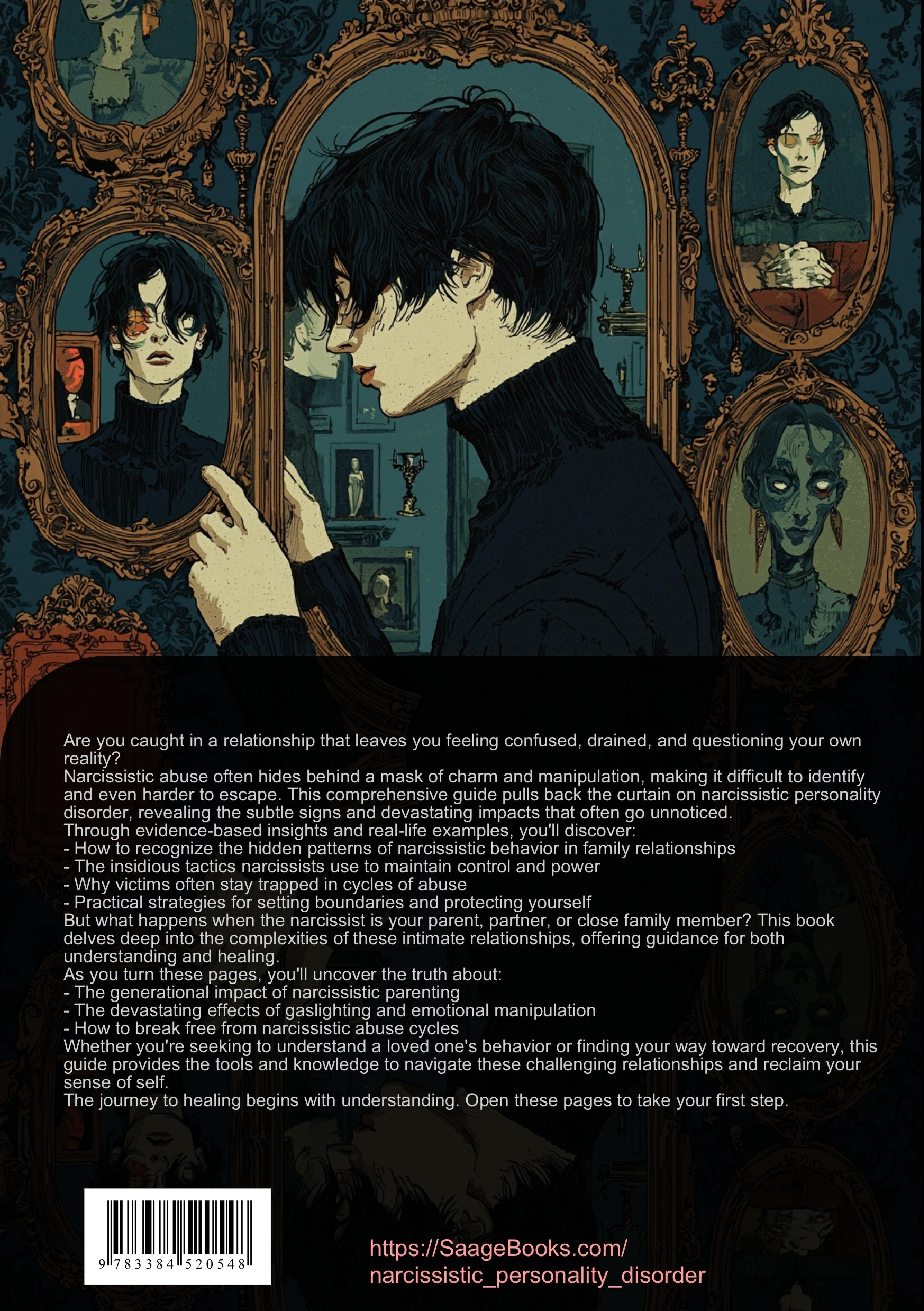 Rückseitencover Narcissistic Personality Disorder: Understanding and Exposing Narcissists