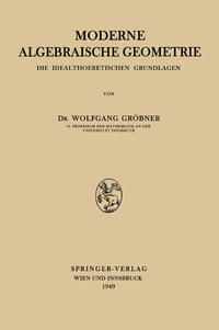 Vorderes Coverbild Moderne Algebraische Geometrie