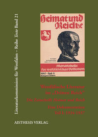 Vorderes Coverbild Westfälische Literatur im "Dritten Reich". Die Zeitschrift "Heimat und Reich"