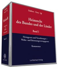 Vorderes Coverbild Das Heimgesetz / Heimrecht des Bundes und der Länder