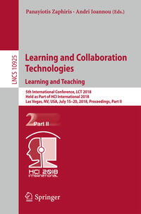 Vorderes Coverbild Learning and Collaboration Technologies. Learning and Teaching