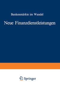 Vorderes Coverbild Neue Finanzdienstleistungen