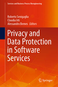 Vorderes Coverbild Privacy and Data Protection in Software Services