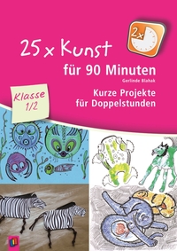 Vorderes Coverbild 25 x Kunst für 90 Minuten – Klasse 1/2