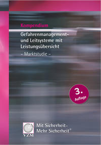 Vorderes Coverbild Kompendium Gefahrenmanagement- und Leitsysteme mit Leistungsübersicht - Marktstudie