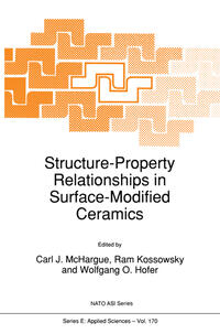 Vorderes Coverbild Structure-Property Relationships in Surface-Modified Ceramics