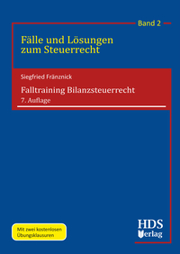 Vorderes Coverbild Falltraining Bilanzsteuerrecht