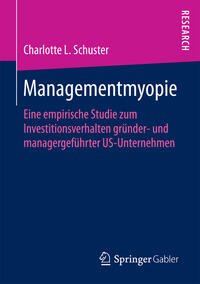 Vorderes Coverbild Managementmyopie