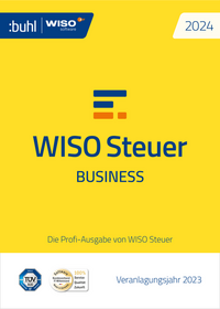 Vorderes Coverbild WISO Steuer 2024 Business