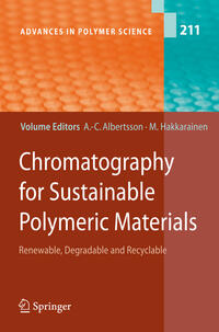 Vorderes Coverbild Chromatography for Sustainable Polymeric Materials