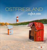 Vorderes Coverbild Ostfriesland Postkartenkalender 2025 - einfach schön