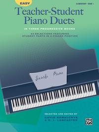 Vorderes Coverbild Easy Teacher-Student Piano Duets in Three Progressive Books, Book 1