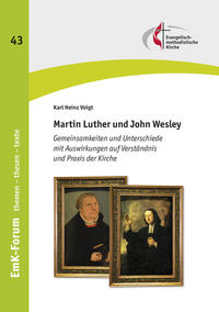 Vorderes Coverbild Martin Luther und John Wesley