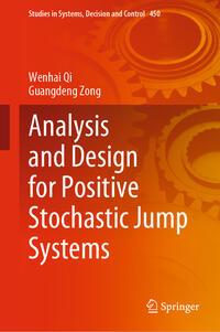 Vorderes Coverbild Analysis and Design for Positive Stochastic Jump Systems