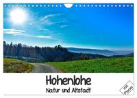 Vorderes Coverbild Hohenlohe - Natur und Altstadt (Wandkalender 2025 DIN A4 quer), CALVENDO Monatskalender
