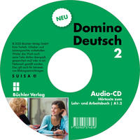 Vorderes Coverbild Domino Deutsch 2 NEU ? Audio-CD zum Lehr- und Arbeitsbuch A1.2