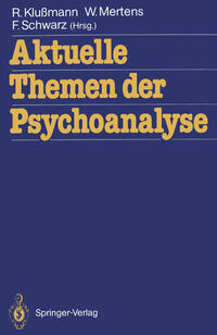 Vorderes Coverbild Aktuelle Themen der Psychoanalyse