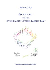 Vorderes Coverbild Lectures 2002 on the Music of Karlheinz Stockhausen