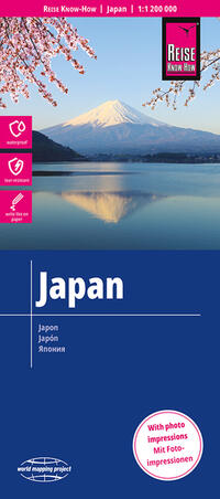 Vorderes Coverbild Reise Know-How Landkarte Japan (1:1.200.000)