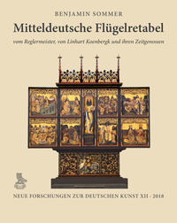 Vorderes Coverbild Mitteldeutsche Flügelretabel vom Reglermeister, von Linhart Koenbergk und ihren Zeitgenossen