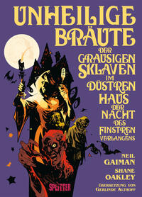 Vorderes Coverbild Unheilige Bräute der grausigen Sklaven im düstren Haus der Nacht des finstren Verlangens