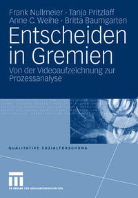 Vorderes Coverbild Entscheiden in Gremien